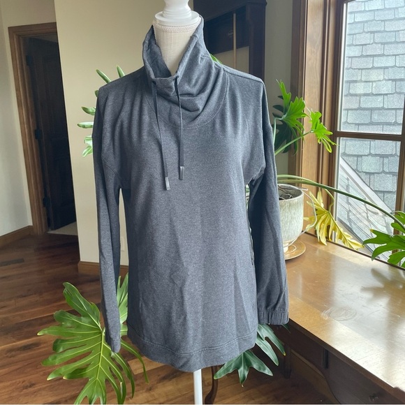 Lululemon Twisted & Tucked Long Sleeve Cowl Funnel Neck Sweatshirt Pullover - Picture 5 of 15